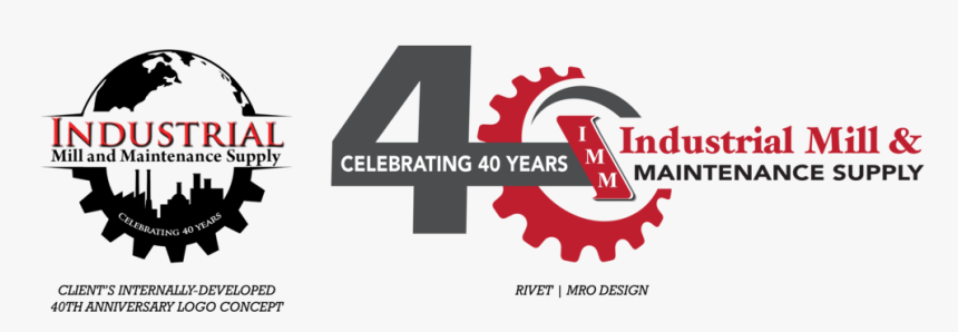 Industrial Mill 40th Anniversary Logo, HD Png Download, Free Download