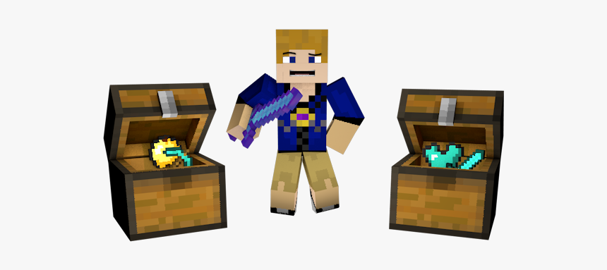 Render - Chest Open Render Minecraft, HD Png Download, Free Download