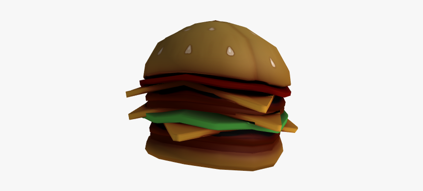 Double Blox Burger With Cheese - Fast Food, HD Png Download, Free Download