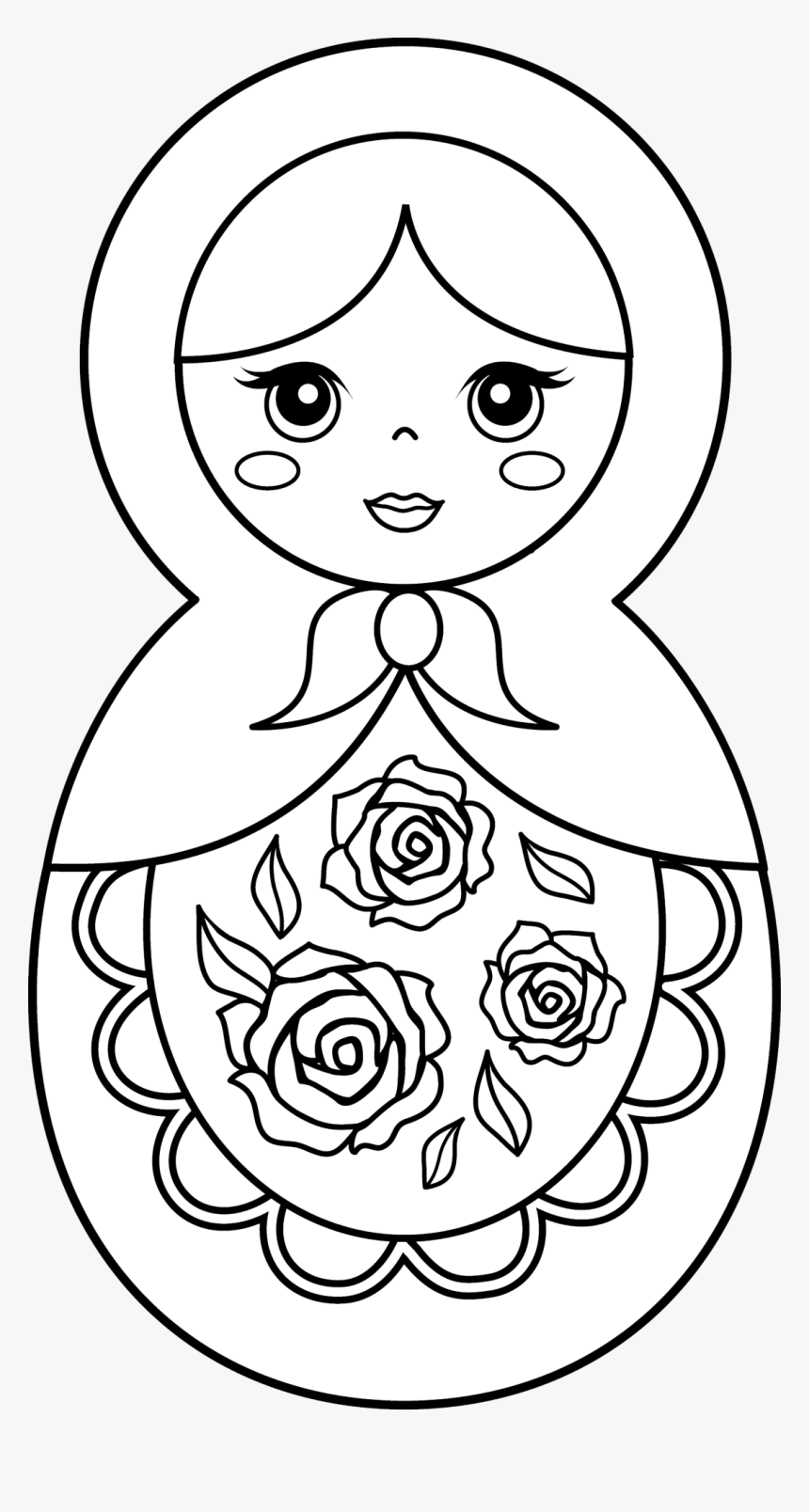 New Coloring Pages Russian Nesting Dolls Coloring Pages