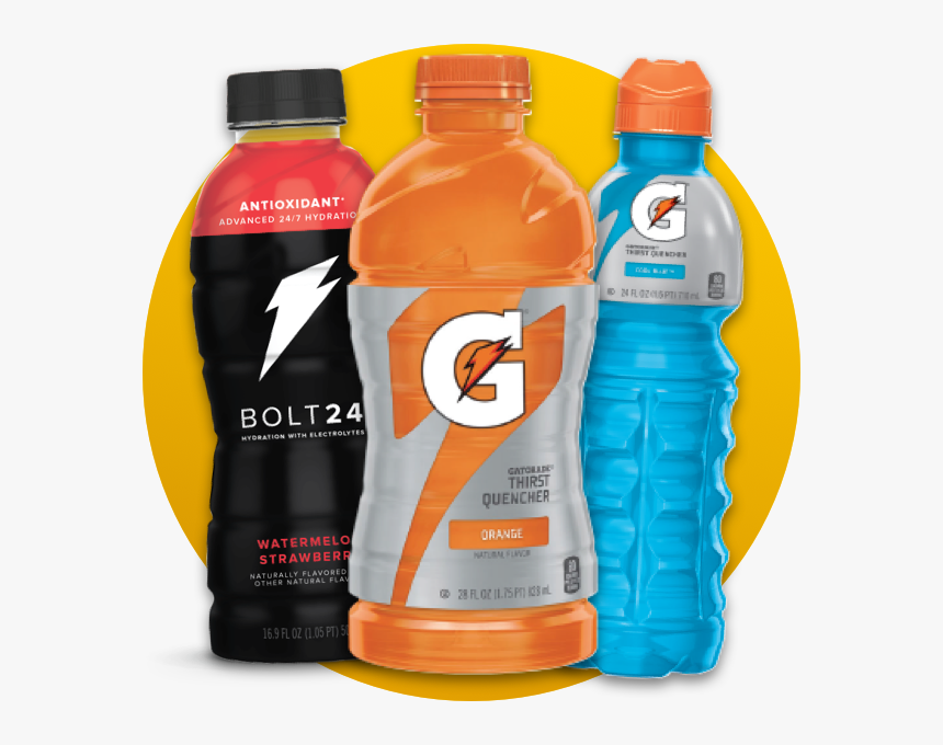 Download Orange Gatorade Bottle 28 Oz, HD Png Download - kindpng