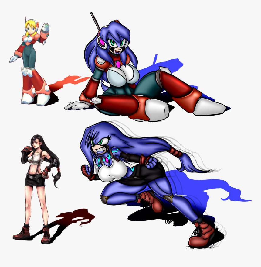 Ehma, Alia /tifa Lockhart - Megaman X Alia Bunny, HD Png Download, Free Download