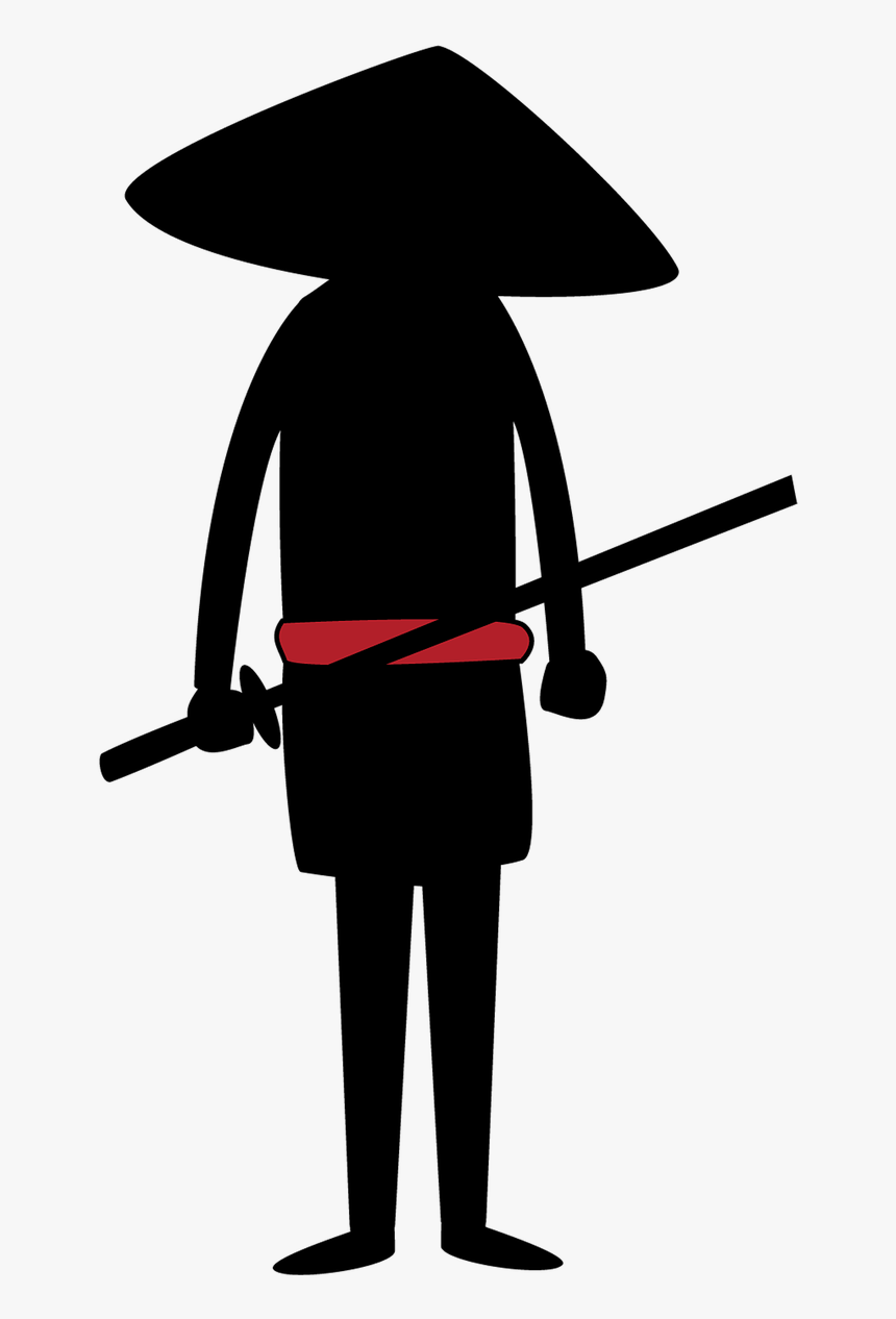 Samurai Ninja Cartoon Free Photo - Samurai Ninja Cartoon, HD Png Download, Free Download