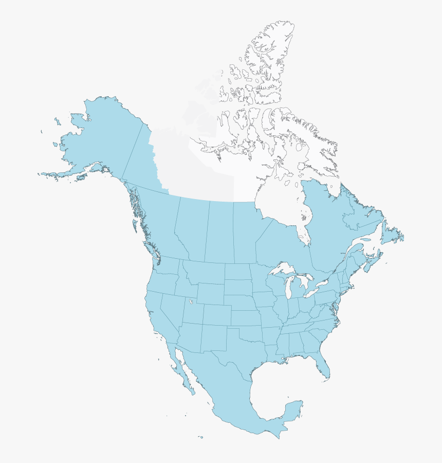 Rat Map - Untitled Map North America, HD Png Download, Free Download