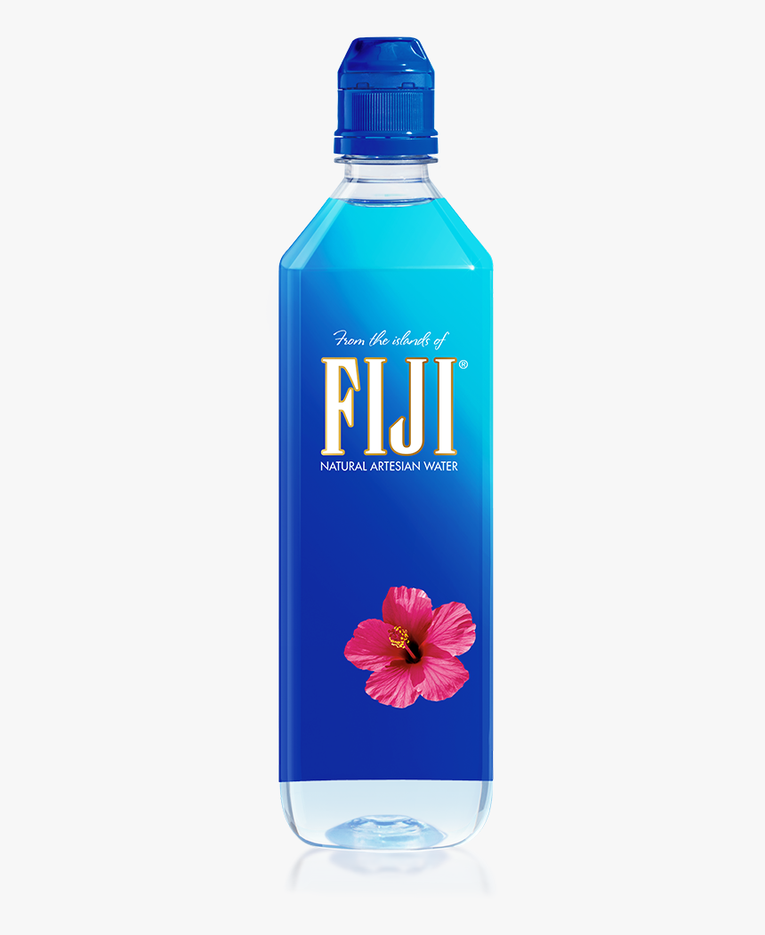 Fiji Water 700ml Sports Cap - Fiji Water Sports Cap Bottle, HD Png Download, Free Download