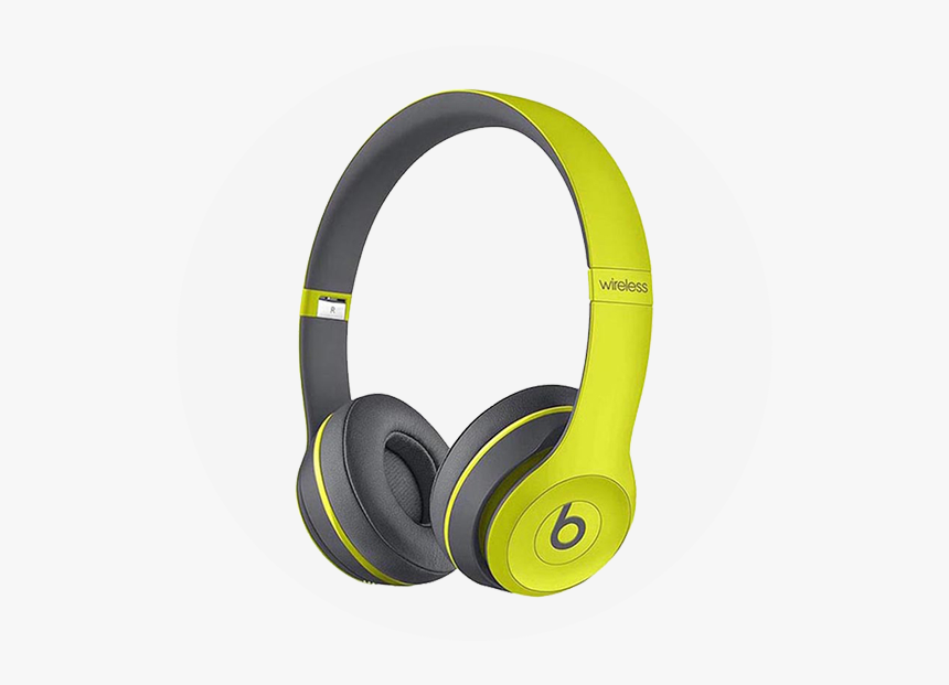 Beats Solo Wireless On Ear Headphone Active Collection Beats Solo Wireless Yellow Hd Png