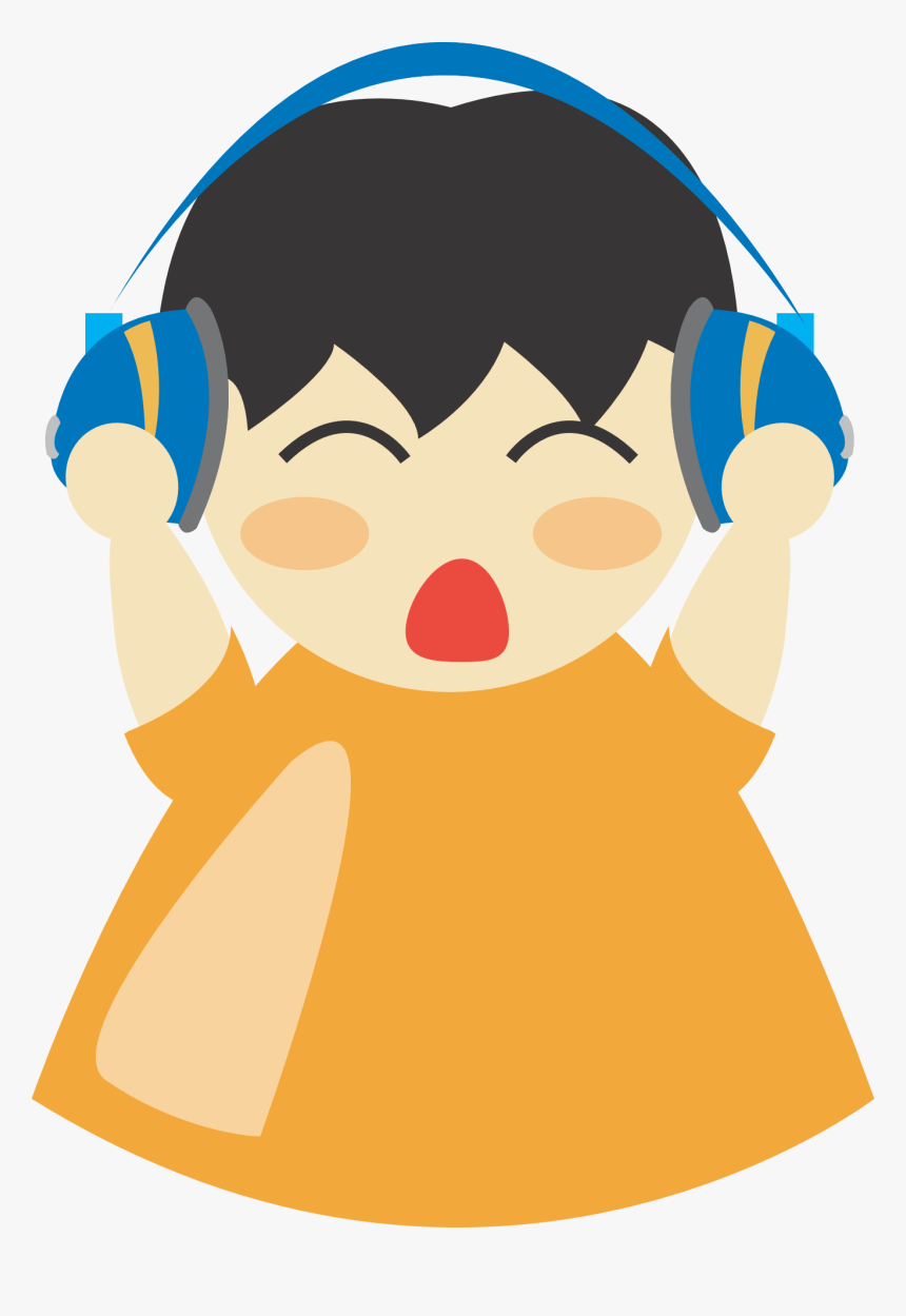 Earphone Animasi, HD Png Download - kindpng