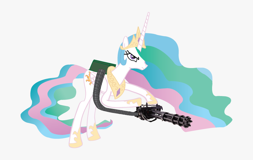 The Equestrian Resistance Escapades Wikia - Princess Celestia Gun, HD Png Download, Free Download