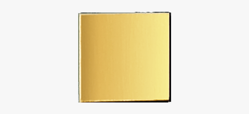 14k Yellow Gold Square Disc - Illustration, HD Png Download, Free Download