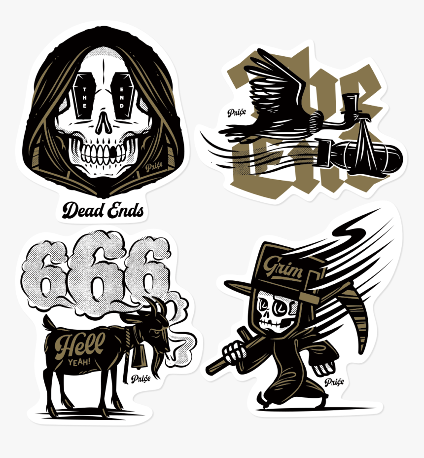 Image Of Le Sticker Pack - Cartoon, HD Png Download, Free Download