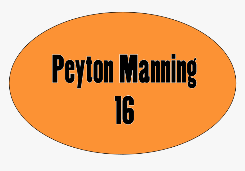 16 Manning Ret Number - Circle, HD Png Download, Free Download