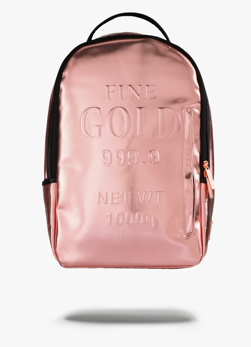 Rose Gold Sprayground Backpack, HD Png Download, Free Download