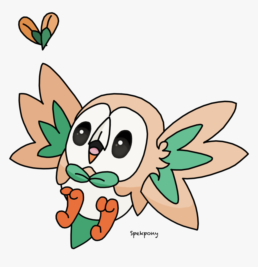 Rowlet Png, Transparent Png, Free Download