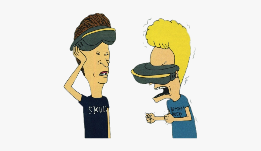 Beavis And Butt Head Try Vr - Cartoon, HD Png Download, Free Download