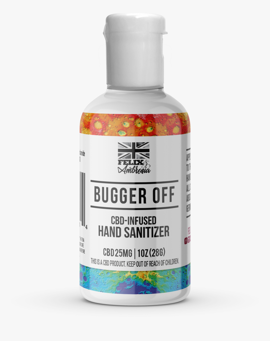 Bugger Off Cbd Hand Sanitizer, HD Png Download, Free Download