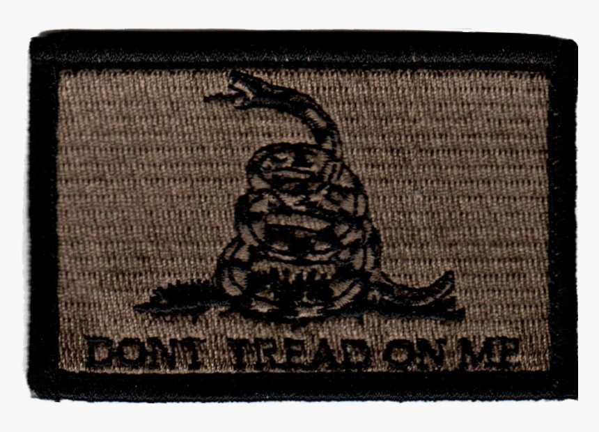 Tactical Don"t Tread On Me Coyote/black Patch - Indian Cobra, HD Png Download, Free Download