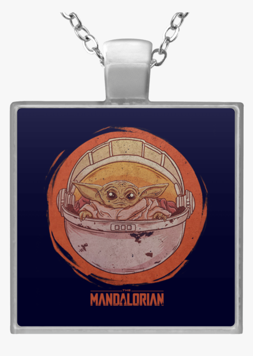 Star Wars The Mandalorian Baby Yoda Mug, Necklace - Necklace, HD Png Download, Free Download