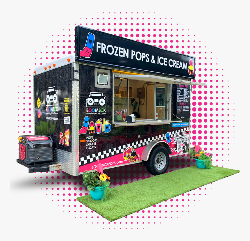 Bmbx-poptrailer - Food Truck, HD Png Download, Free Download