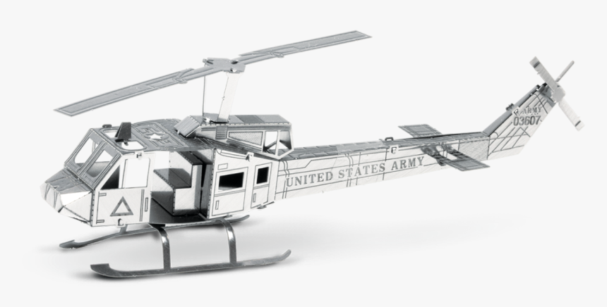 Metal Earth Aviation - Metal Earth Huey, HD Png Download, Free Download