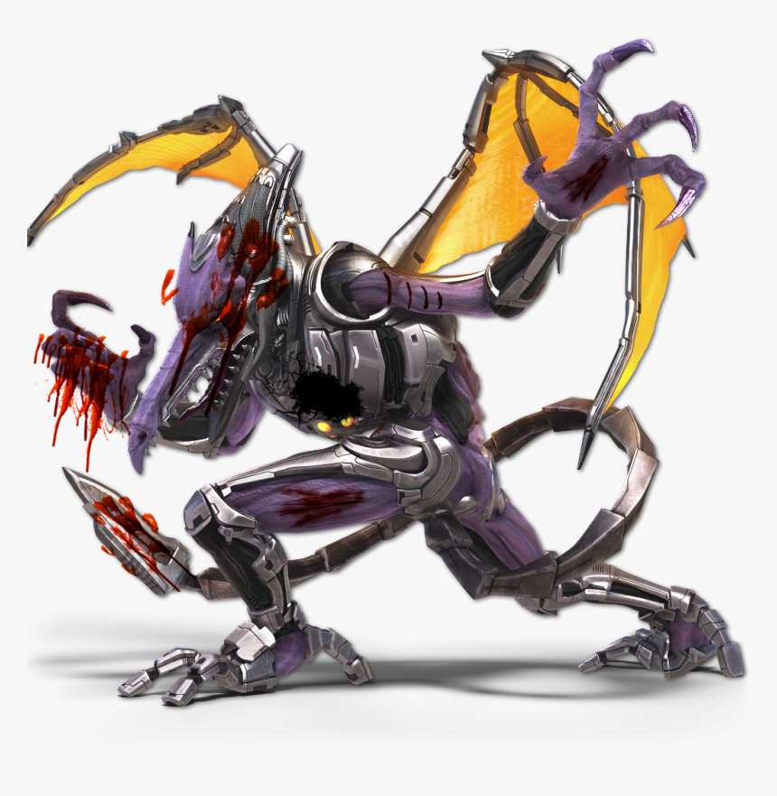 #mecha #ridley #samusaran #samus #smashbrosultimate - Super Smash Bros Ultimate Ridley, HD Png Download, Free Download