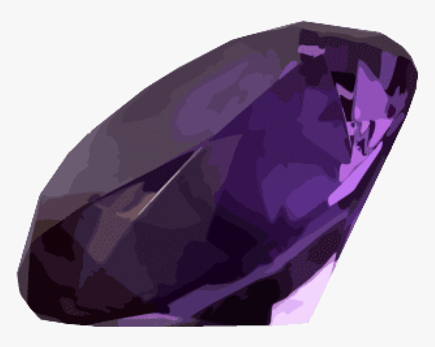 Transparent Minerals Purple - Purple Transparent Background Diamond Png, Png Download, Free Download