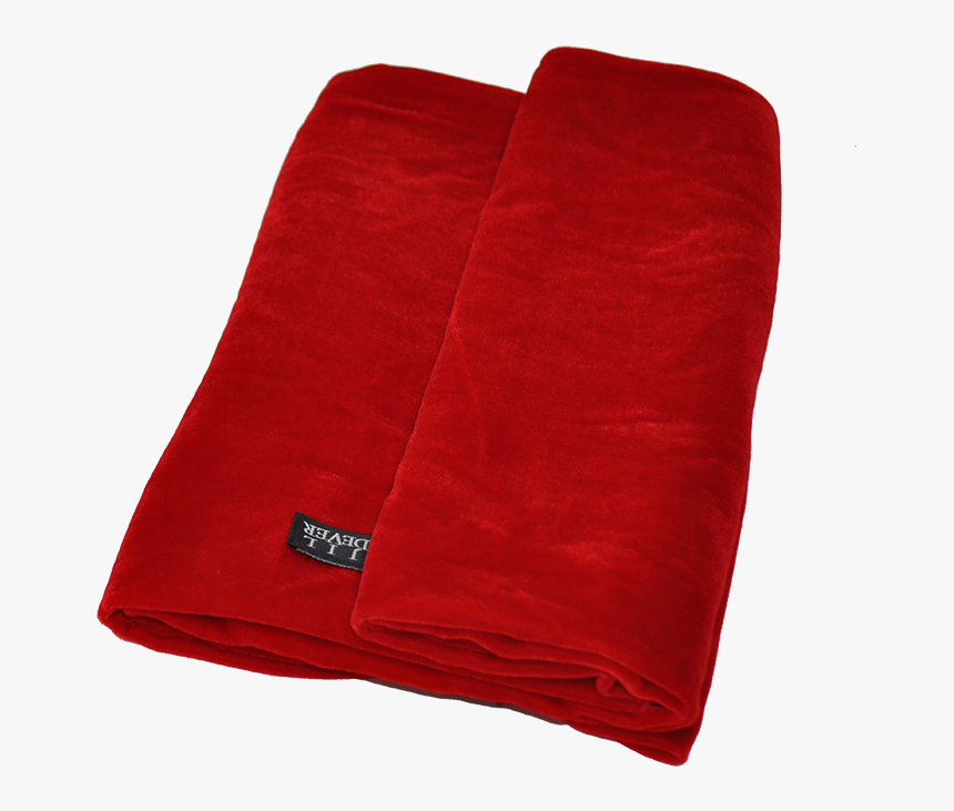 Luxury Plush Red Velvet Muffler - Comfort, HD Png Download, Free Download