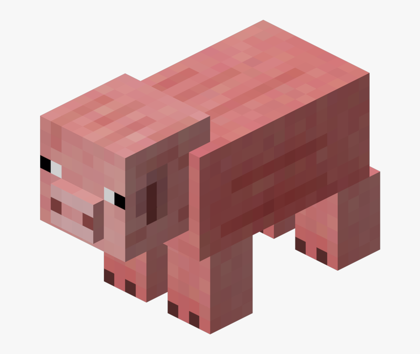 Minecraft Pig, HD Png Download, Free Download