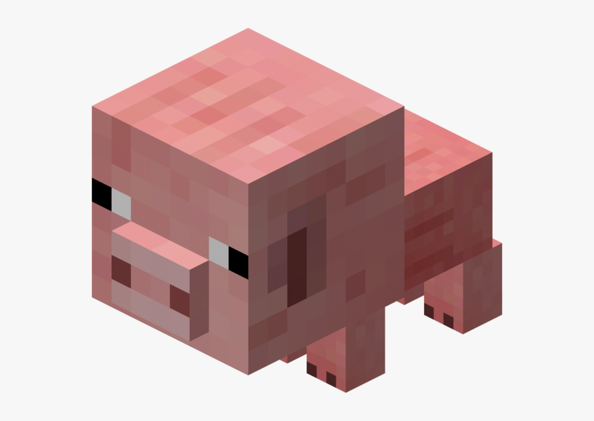 Minecraft Pig, HD Png Download, Free Download