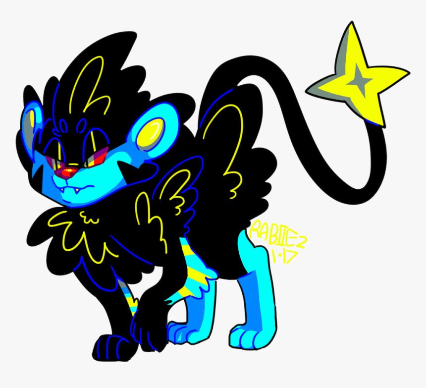 Luxury Luxray" - Cartoon, HD Png Download, Free Download