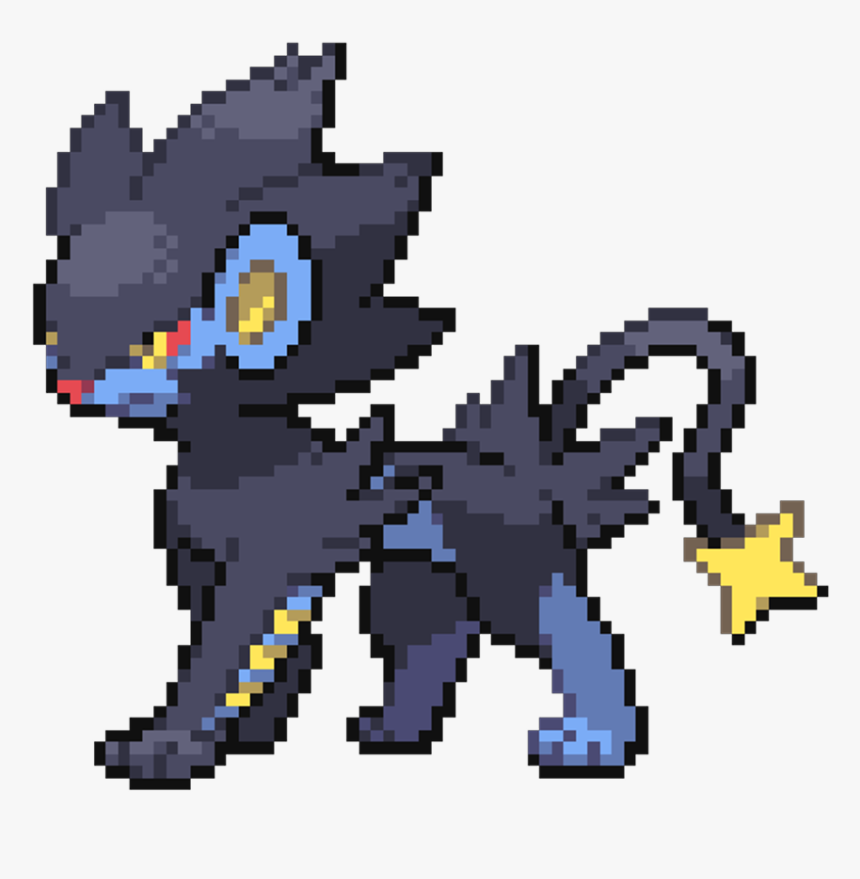 Luxray Sprite Png Download Pokemon Pixel  Luxray 