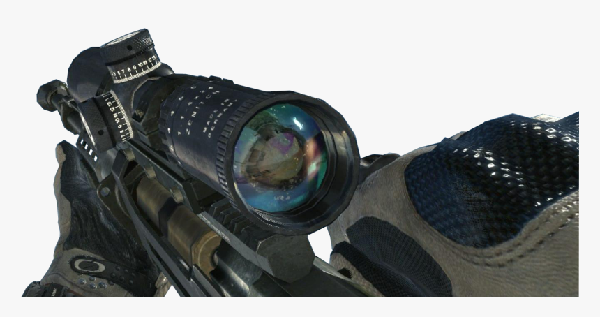 Mw3 Sniper Png - Sniper Rifle, Transparent Png, Free Download