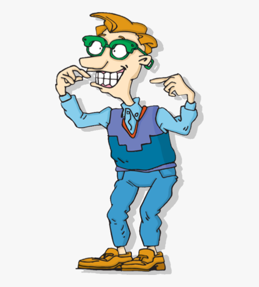 Rugrats Drew Pickles Smiling - Drew Pickles Rugrats, HD Png Download, Free Download