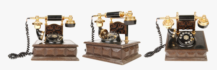 Vintage Telephone Phone Old - Antique, HD Png Download, Free Download