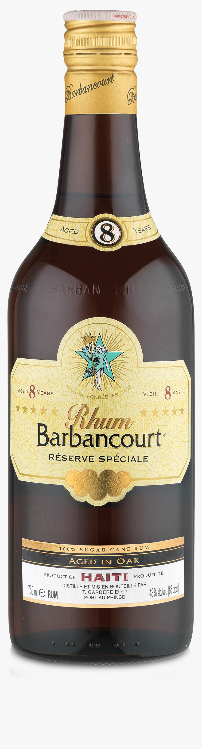 Rhum Barbancourt Png, Transparent Png, Free Download