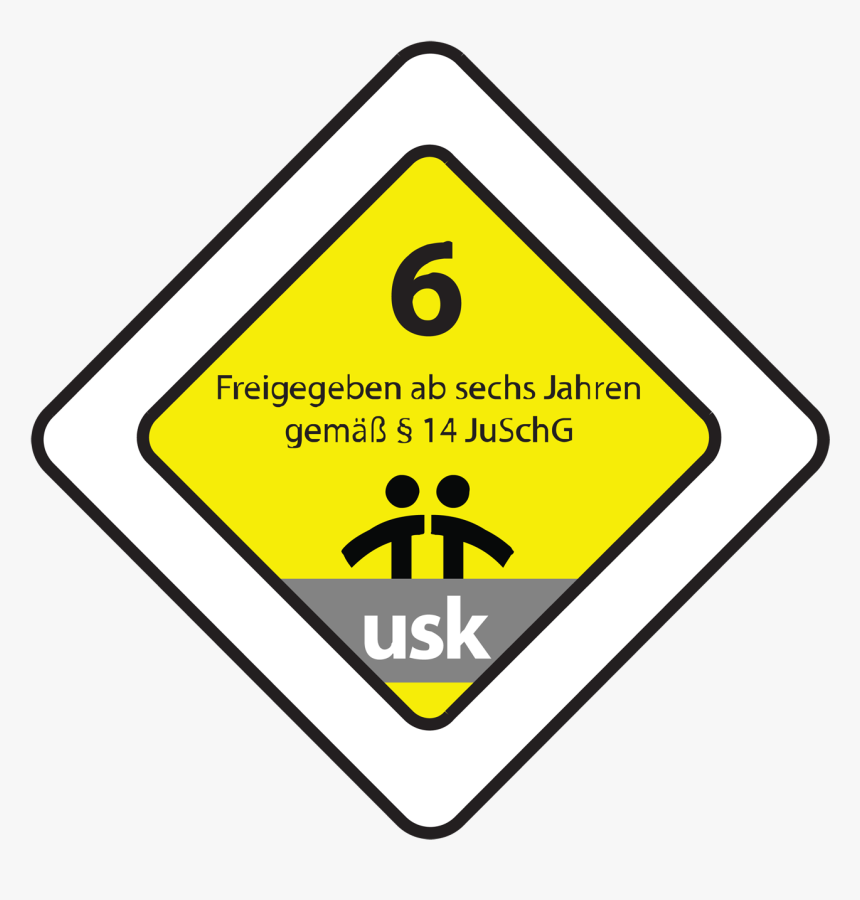 Usk 6 - Unterhaltungssoftware Selbstkontrolle, HD Png Download, Free Download