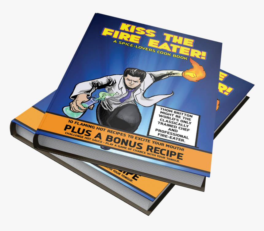 Fire Eater Cookbook - Cartoon, HD Png Download, Free Download