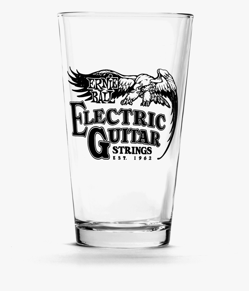 Vintage Logo Pint Glasses Front - Ernie Ball Pint Glass, HD Png Download, Free Download