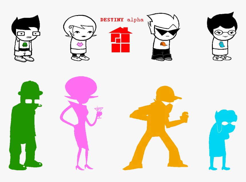 Child Silhouette Clipart - Dirk Strider The Dick Rider, HD Png Download, Free Download