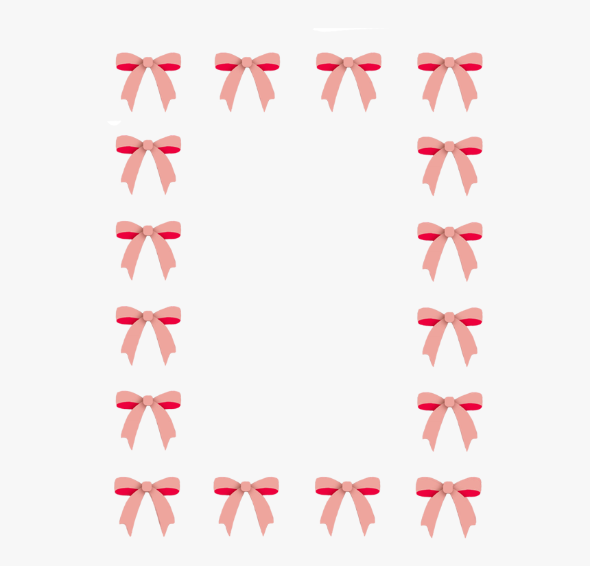 Bows Border Png, Transparent Png, Free Download