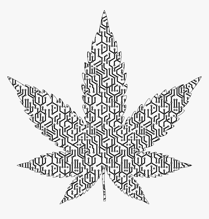 Cyber Marijuana Clip Arts - Lines Connection Png, Transparent Png, Free Download