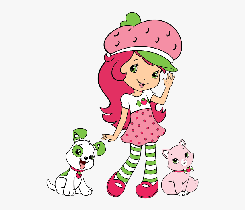 Strawberry Shortcake Cartoon Png, Transparent Png, Free Download