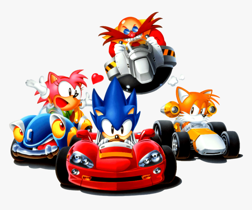 No Caption Provided - Sonic Y Sega All Stars Racing Sonic, HD Png Download, Free Download