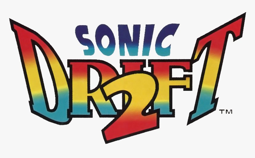 Sonic Drift 2 Logo , Png Download - Sonic Drift 2 Title, Transparent Png, Free Download