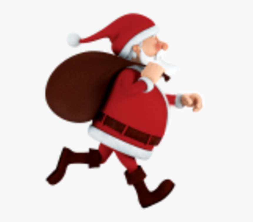 Nite Lites Christmas 5k Fun Run/walk Santa Claus Running Free, HD Png