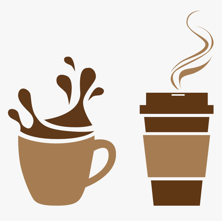 Coffe Drawing Coffee Mug Transparent Png Clipart Free - Tea And Coffee Refreshments, Png Download, Free Download