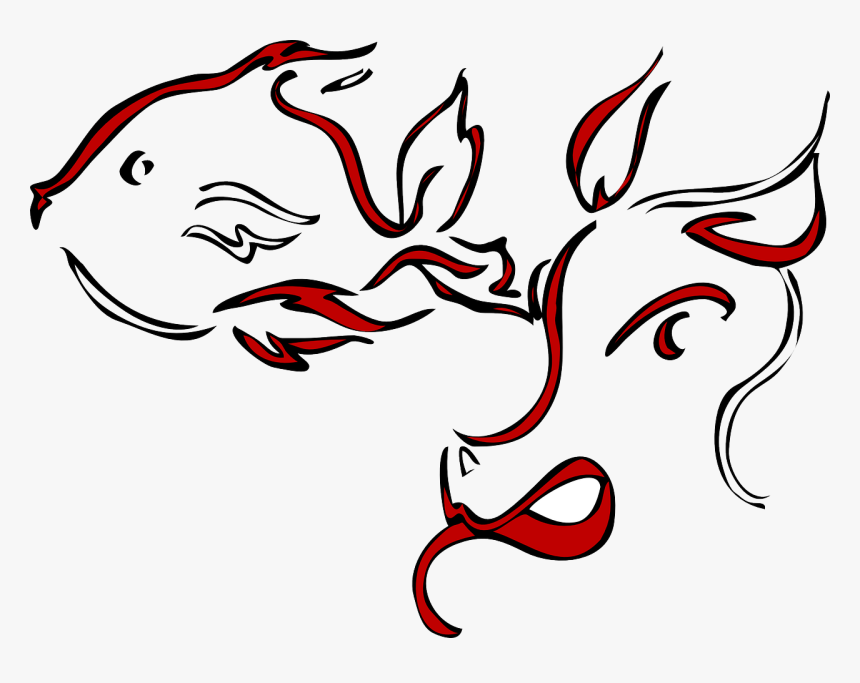 Fish Pig Animal Free Picture - Animal Tattoo Line Elements Of Art And Design Examples, HD Png Download, Free Download