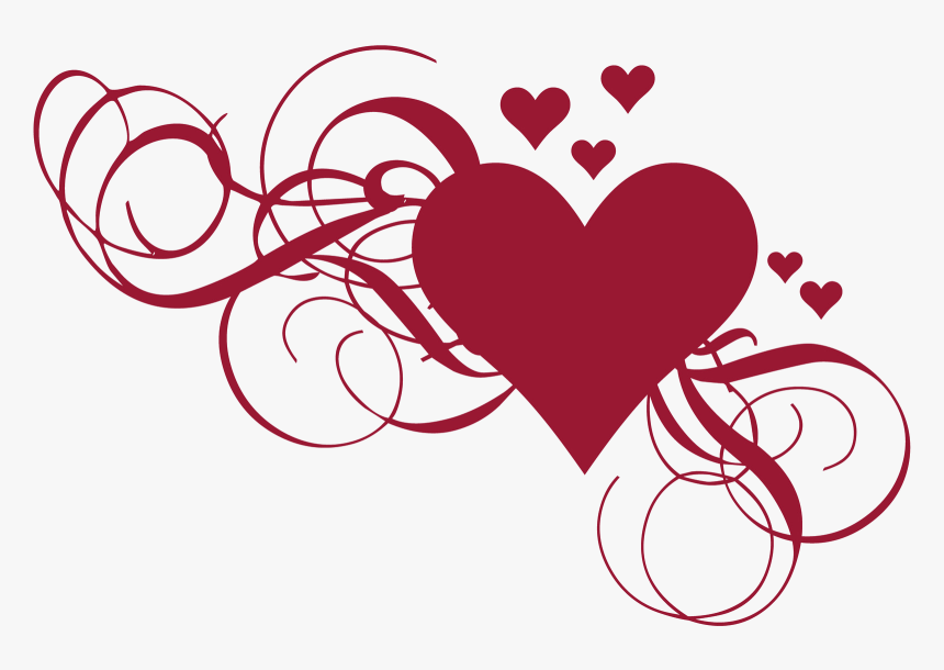 one heart wedding clipart high resolution