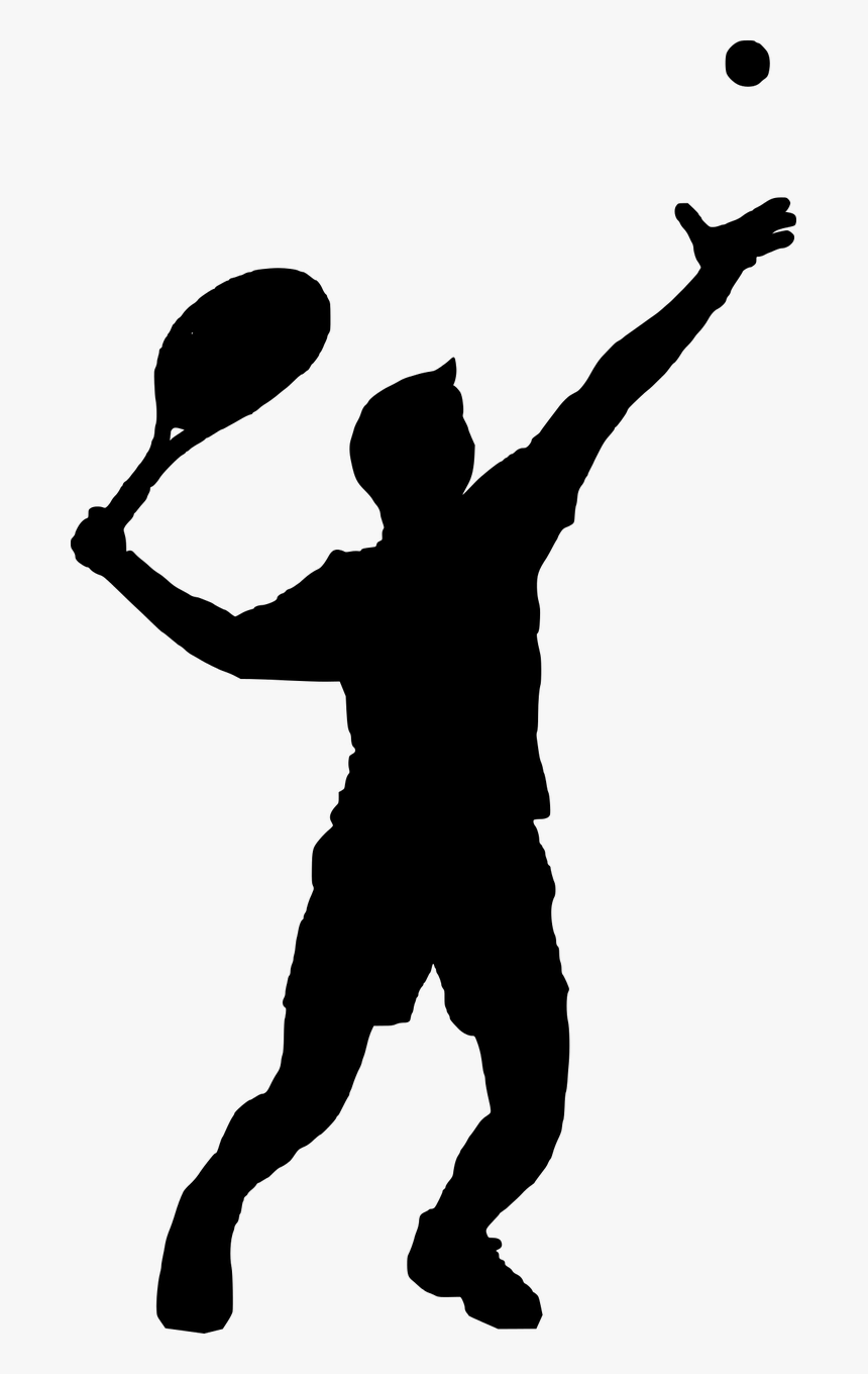 Transparent Sports Silhouette Png Volleyball Player Transparent