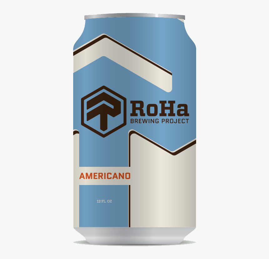 Americano Can - Roha Brewing Project, HD Png Download, Free Download