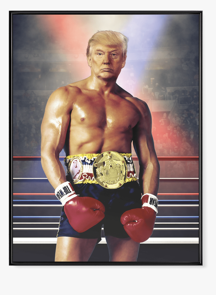 Trump As Rocky Balboa, HD Png Download, Free Download